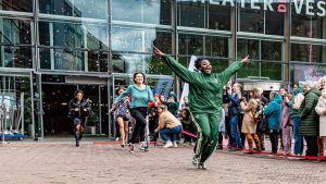Albertine sprint het snelste op stiletto’s
