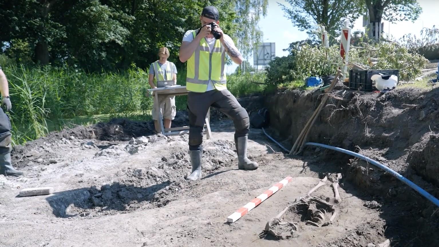 Archeologische vondsten bij Zandweg in Zijdewind