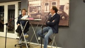 Arnon Grunberg bij boekhandel Plukker