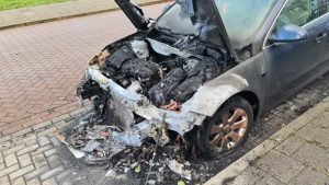 Auto uitgebrand in Den Helder