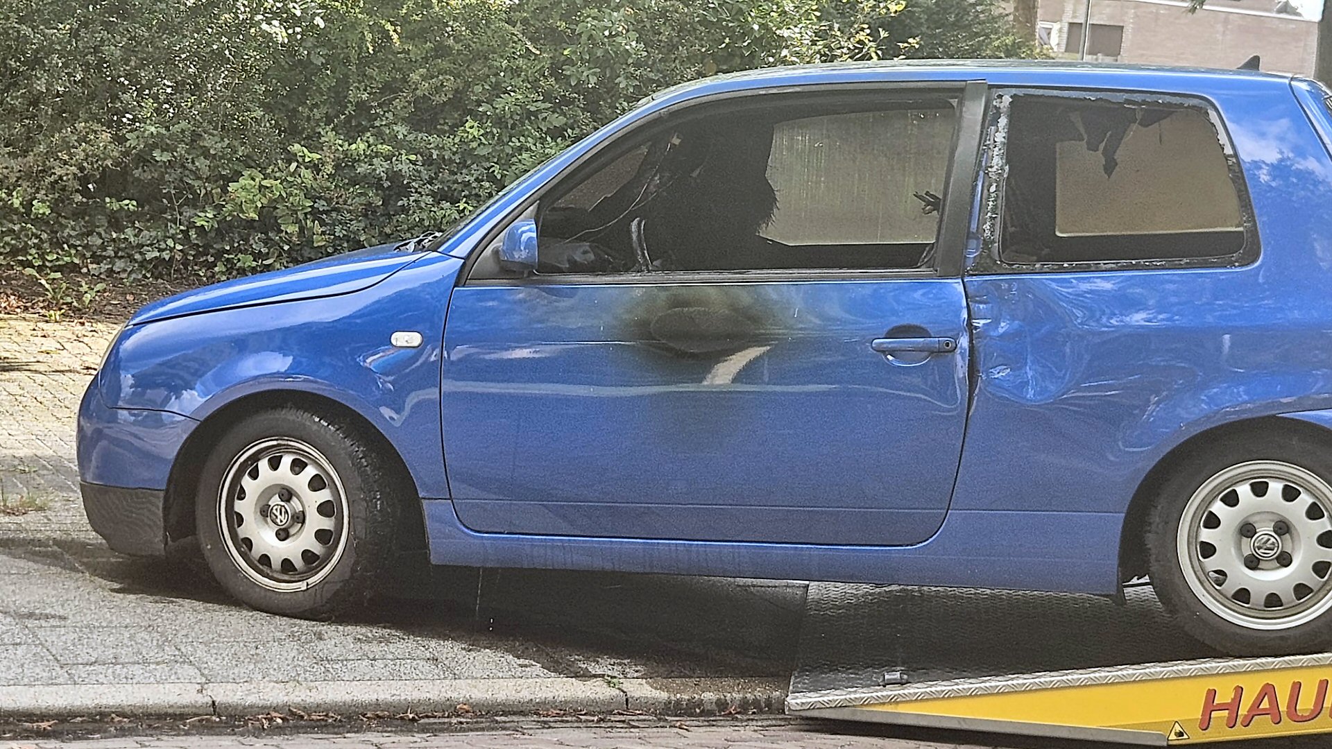 Autobrand in Wieringerwaard