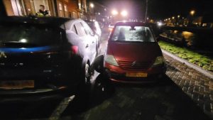 Bestuurder laat spoor van vernieling achter