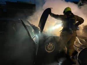 Weer autobrand in Den Helder, vermoeden van opzet