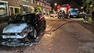 Weer autobrand in Den Helder