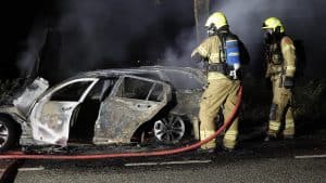 Autobrand Wieringerwerf, getuige ziet mannen met bivakmutsen