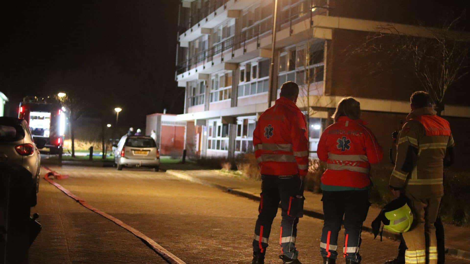Evacuatie na brand in zorgcentrum in Den Helder