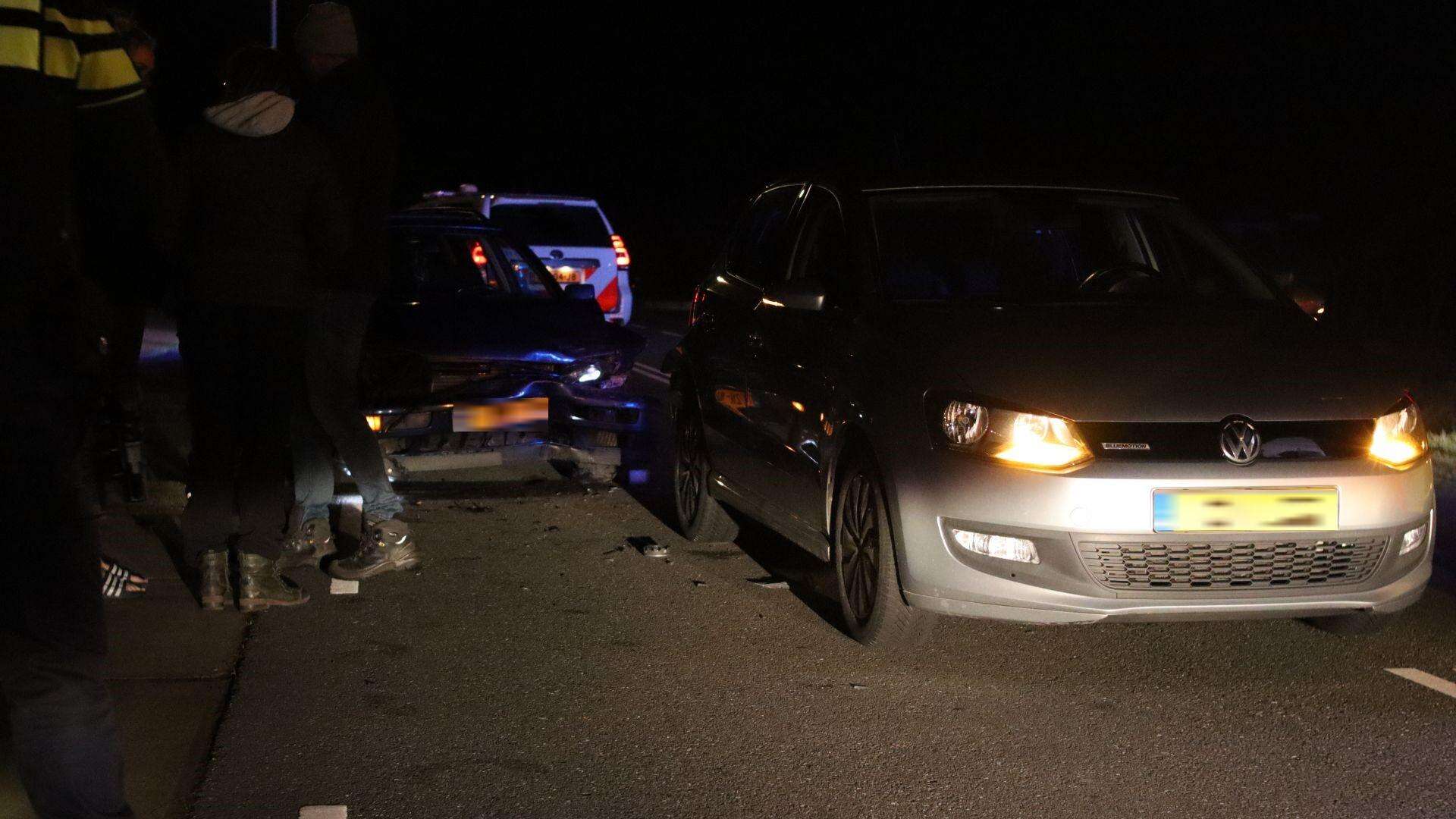 Flinke schade bij kop-staart botsing in Den Helder