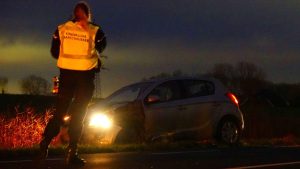 Verkeershinder door ongeluk op provinciale weg bij Julianadorp