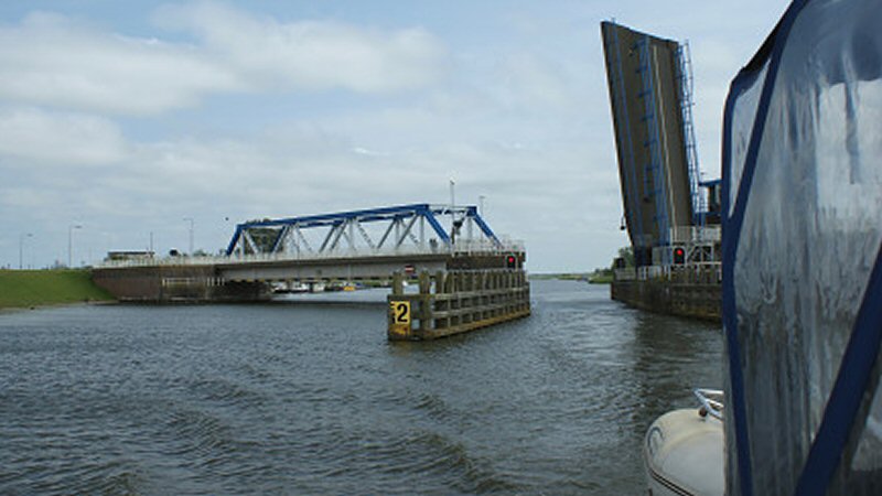 Omrijden vanwege onderhoud Balgzandbrug