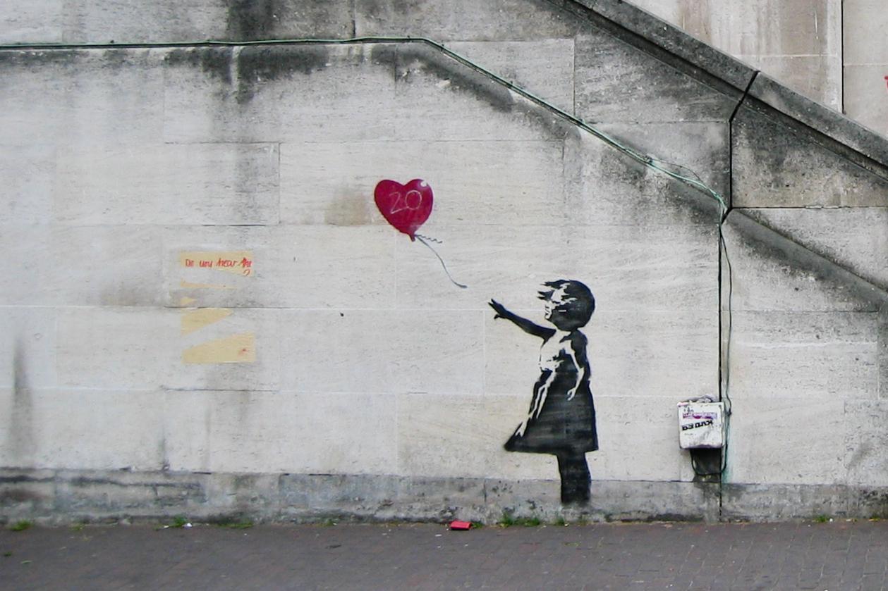 Lezing over Banksy’s stempel op de wereld in School 7