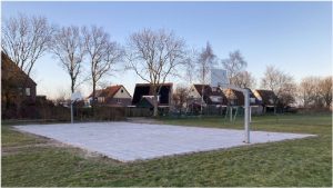 Basketbalveld De Weel schiet al aardig op