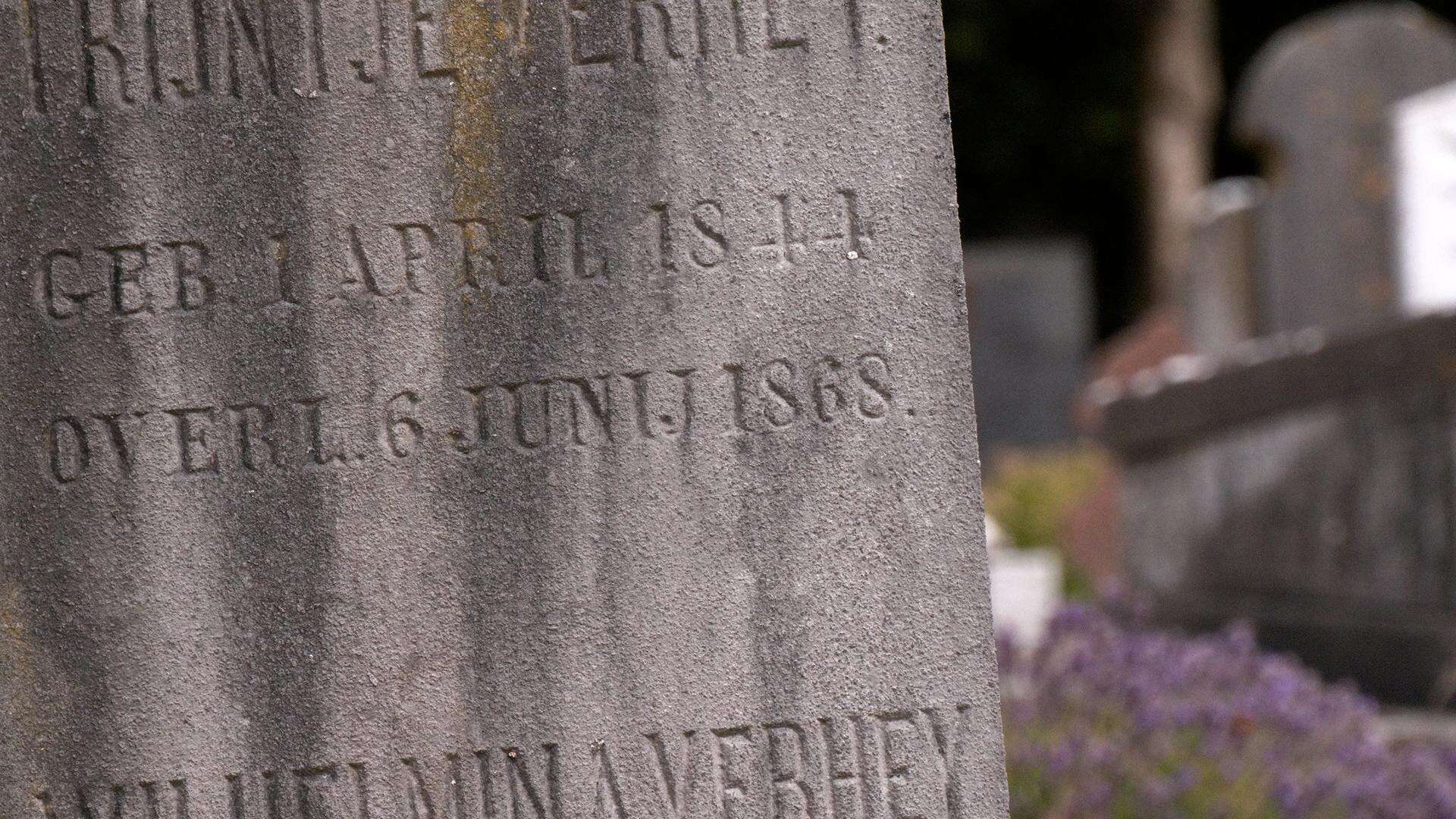 Gerenoveerde historische graven, maar niemand die het ziet: “Dat is nu precies de bedoeling” (video)