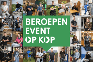 Grootschalig beroepskeuze-evenement jongeren Op Kop