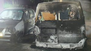 Bedrijfsbus uitgebrand in Schagen