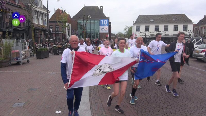 ‘Vrijheidslopers’ warm onthaald op de Markt 