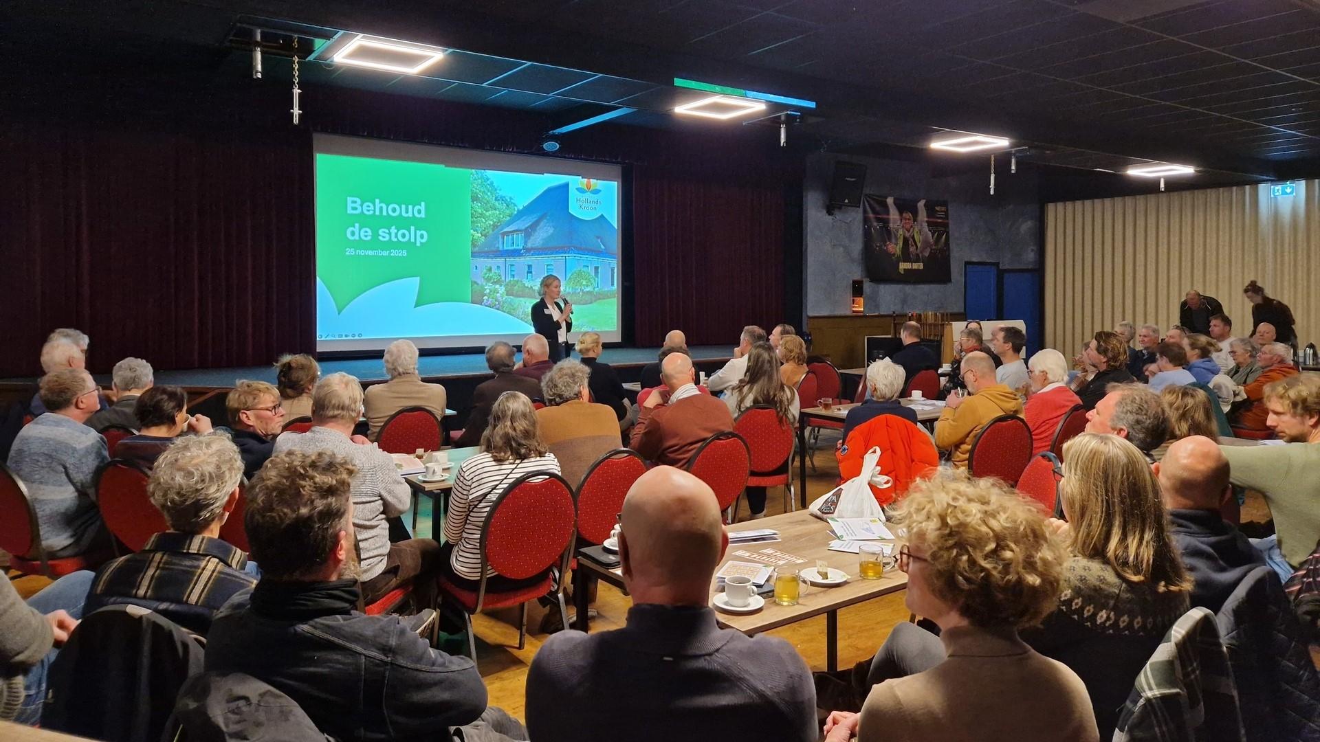 Veel belangstelling voor bijeenkomst over stolpbehoud in Hollands Kroon