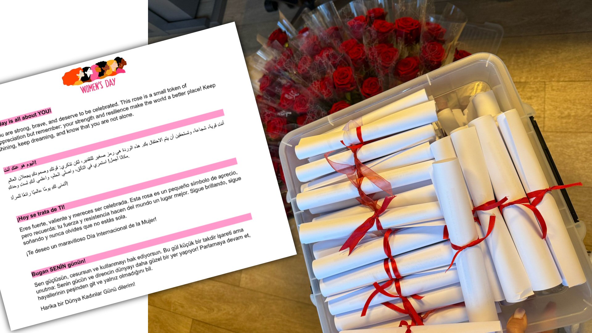 Ook op AZC aandacht voor Vrouwendag