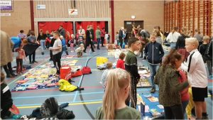 Kinderboekenmarkt op Vogelweid groot succes