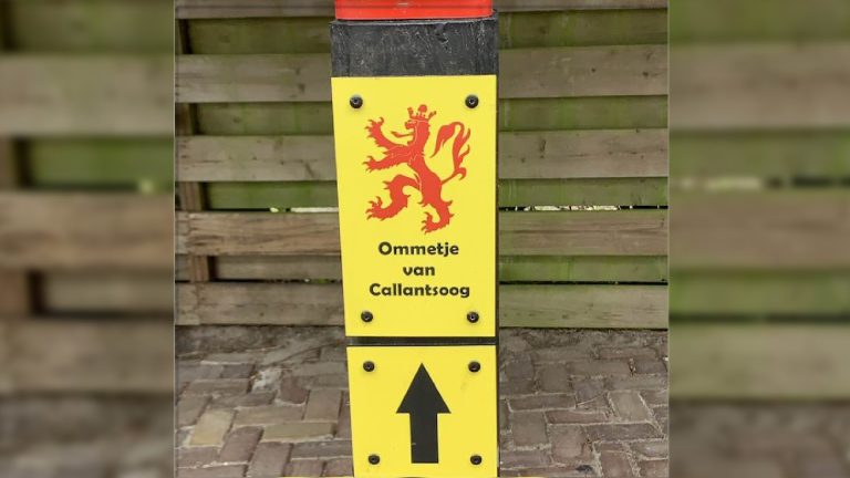 Bordje Ommetje Callantsoog gewild