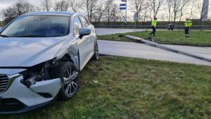Botsing bij Callantsoog door voorrangsfout