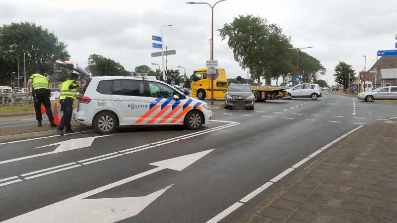 Weer botsing Sint Maartensvlotbrug