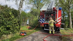 Brand op vakantiepark Campanula