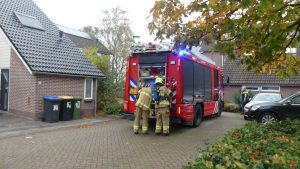 Veel rook bij brand schuur Eksterstraat
