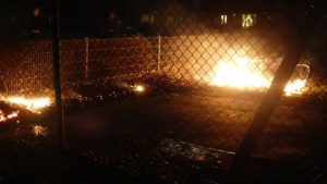 Buitenbrandje snel geblust