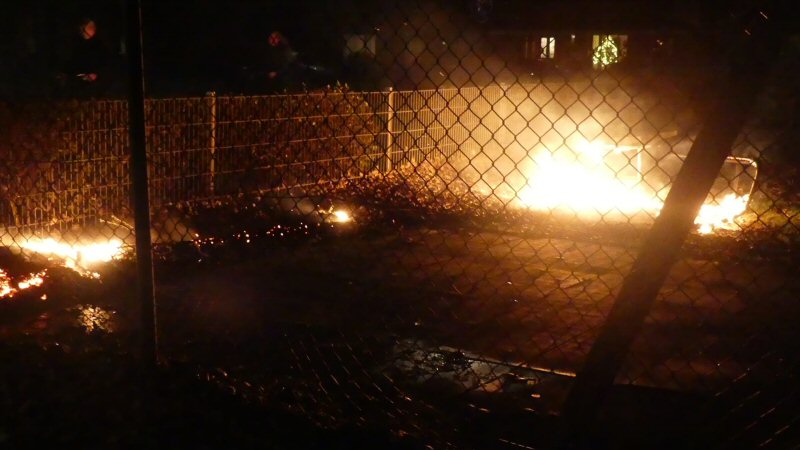 Buitenbrandje snel geblust