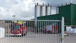 Brand bij Ooms aan Langeloop