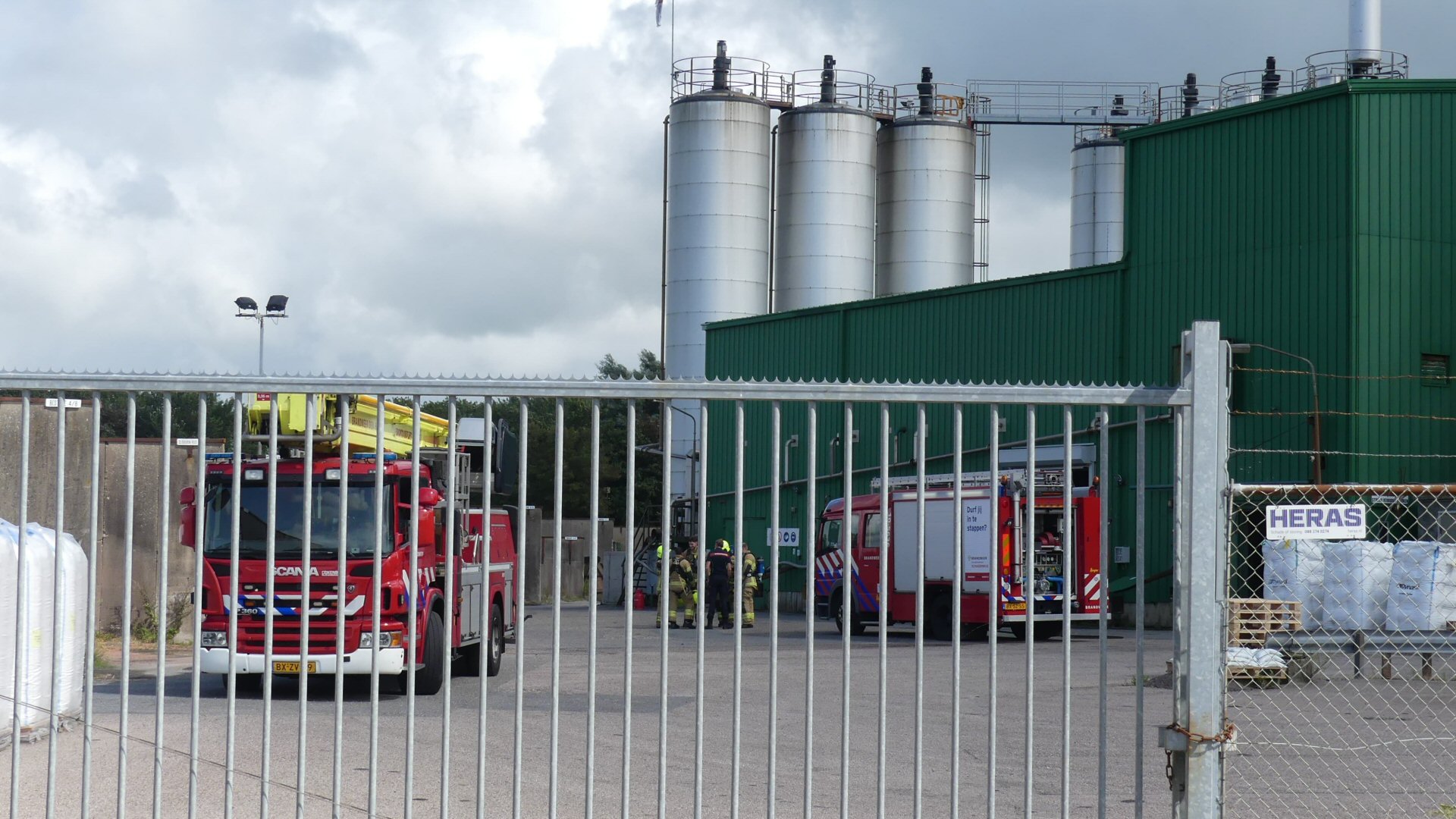 Brand bij Ooms aan Langeloop