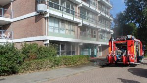 Brand in keuken appartement Den Helder