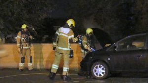 Beginnende brand dooft vanzelf