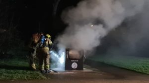 Flinke brand in container