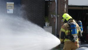Stroomstoring na brand in Muggenburg