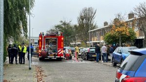 Brand in woning in Den Helder