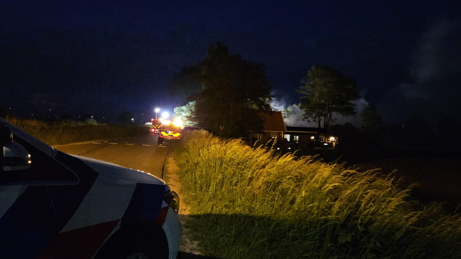 Brand in schuur Lutjewinkel