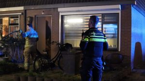 Brand in woning in Den Helder