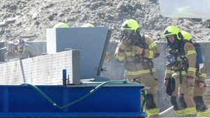Brand op boot aan Lagedijkerweg