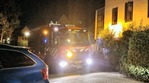 Brand in achtertuin woning in Schagen