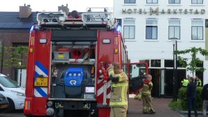 Brandalarm bij Hotel Marktstad Schagen