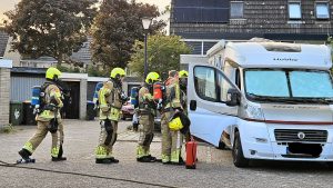 Brandje in accu camper