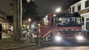 Badkamerventilator vat vlam in Den Helder