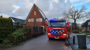 Brandweer in actie in Waarland