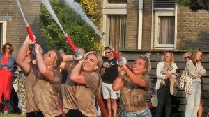 Brandweer zorgt voor plezier in Petten