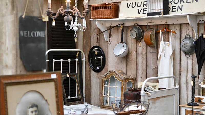 Zondag Bohemian Brocante op Markt Schagen