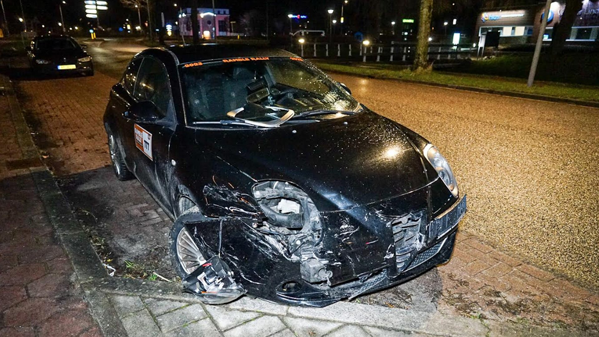 Brokkenpiloot vlucht maar is toch opgepakt