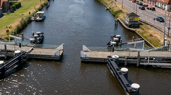 Burgervlotbrug in juli weer open