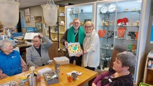 CDA Schagen deelt ook Valentijnstaart uit