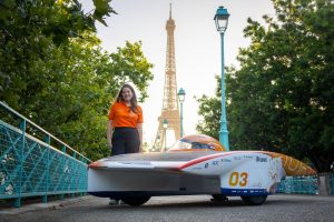 Cato Kral uit Middenmeer bereidt zich voor op internationale zonnerace